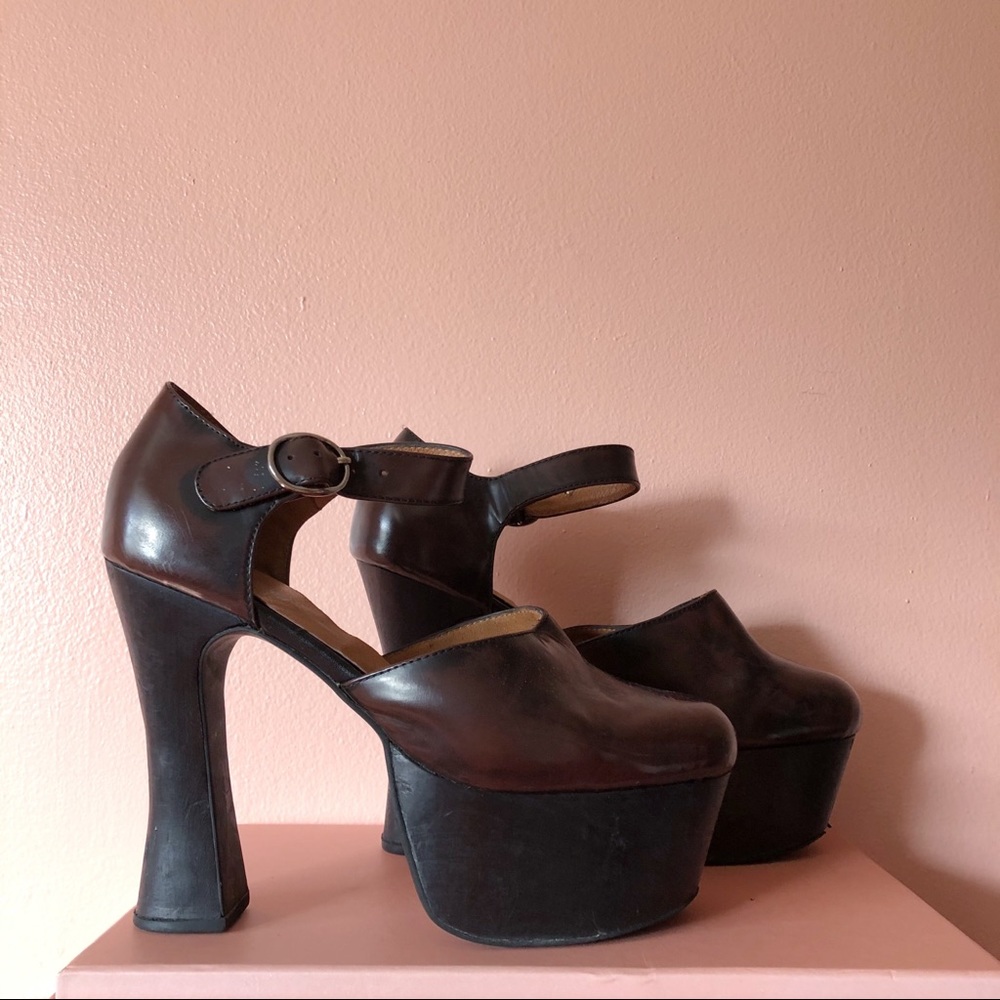 Jeffrey Campbell Mary Jane Platforms - Picture 1 of 3